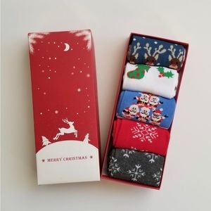 Christmas pattern socks stocking stuffer gift